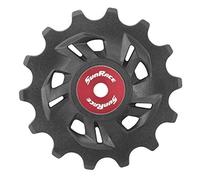 SUN RACE SP858 Rear DERAILLEUR Pulley 14T ROLDANAS DE Cambio, Adultos Unisex, Negro, ESTANDAR