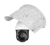 Sun Rain Shade Camera Cover, Weatherproof Outdoor Camera Protection, Sturdy Sun and Rains Roof, Easy Installation, 11.42x8.07x6.18 inches Ideal for Commercial Spaces, Hotels, Security Systems
