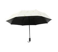 Sun Rain Uvmbrella UV Protection Compact, plegamiento de viajes plegables Auto Auto abierto Close, resistente a la viento para paraguas a prueba de lluvia negra Anti-UV recubrimiento SUN Rain Uv Prot