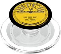 Sun Records Vinyl Carl Perkins Blue Suede Shoes PopSockets PopGrip para MagSafe