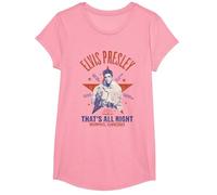 Sun Records X Elvis Presley Eso Está Bien Camiseta, Niñas, Rosado, XS