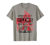 Sun Records X Jerry Lee Lewis Grandes Bolas de Fuego en Vivo Camiseta