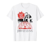 Sun Records X Jerry Lee Lewis The Killer Burst Foto Camiseta