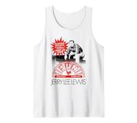 Sun Records X Jerry Lee Lewis The Killer Burst Foto Camiseta sin Mangas