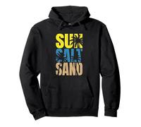 Sun Salt Sand - Viaje Familiar a la Playa Palmeras Playa de Vacaciones Sudadera con Capucha