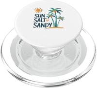 Sun Salt Sandy Vacaciones de Verano PopSockets PopGrip para MagSafe