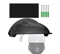 Sun Shade Cover, Rain Guard for Camera, Security Shield Protector, Easy-Install Weather Hood, UV Waterproof Canopy, Perfect for Ev Charging Pile, Garden School Parking Lot Use, White Black
