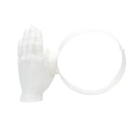 Sun Shade Headpiece - Hand Shaped Hat, UV Blocking with Coverage, 3D Printed Structure, Novelty Wearable Gear, Outdoor Accessory for Protecting Against Sun Exposure During Cycling Fishing Beach Hiking