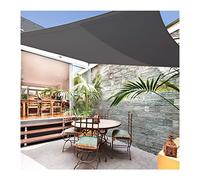 Sun Shade Sail, 2m X 3.0M Rectangle Waterproof Awning Canopy with 4 Ropes Polyester Oxford Cloth Sun Shade Cover 98% UV Block for Garden Patio Outdoor Yard Balcony, Grey