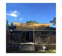 Sun Shade Sail Awnings Waterproof Windproof Garden Sail Canopy Rectangle Sunscreen Sunshade Cover Shade Net for Outdoor Patio Carport Balcony with Rope 2x5m 3x6m