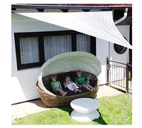 Sun Shade Sail Canopy 4 × 4 × 4m Shadow Solar Sails, Garden Sun awnings, carports Camping Terrace Shade Sails, Polyester Canvas, Multi-Size