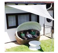 Sun Shade Sail Canopy Thick Polyester Canvas Garden, Terrace, Swimming Pool Sun Shadow Canvas, carport Shade Sails, Triangles