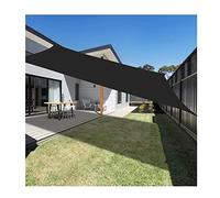 Sun Shade Sail Rectangle Awning Patio Sunshade Cover Canopy Waterproof Oxford Fabric 95% UV Block for Outdoor Garden Yard Pond Pergola Balcony Deck Courtyard, Black