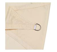 Sun Shade Sail Rectangle Shade Cloth Waterproof Garden Sun Sail Canopy Sunscreen Outdoor Gazebo Patio Balcony Yard Pergola with Rope Cream 2m,3.0M,4m,5m,6m
