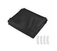 Sun Shade Sail Rectangle Waterproof 98% UV Block Sun Sail Shade Sunscreen Awning Canopy with Thick Rope for Garden Patio Outdoor Yard, Black 2m 3.0M 4m 5m 6m