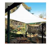 Sun Shade Sail Shade Cover Waterproof Sun Sail Canopy, Garden Sail 2x3m Rectangle UV Block Sunscreen Awning, Dustproof and Windproof for Outdoor Patio Balcony, White