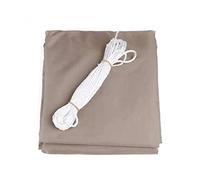 Sun Shade Sail Sunshade Net Rectangular UV Protection Awning Sunscreen Cover Parasol Canopy 2x4m 3x6m with Rope for Outdoor Garden Balcony Plant, Khaki