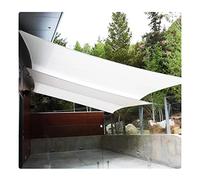 Sun Shade Sail White Rectangle Canopy Sunshade Net Waterproof UV Block Awning for Yard Patio Lawn Garden Outdoor Carport Swimming Pool Pergola 2x5m 3x6m 4x8m