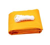 Sun Shade Sails 2x2m 3x5m Outdoor Square Rectangle Sun Sail Canopy UV Block Awning Shelter Sunscreen Waterproof for Yard Patio Lawn Garden Carport Pergola - Mango Yellow