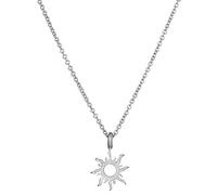 Sun Shine - Colgante de oro de la aleación de la clavícula de cadena corta Lady Pendant Dios Sol Colgante de oro creativo y útil Practical Treatment
