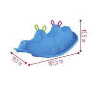 Sun & Sport - Balancín trío hipopótamo (Varios colores)