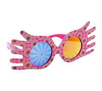 Sun-Staches Luna Lovegood - Gafas de sol oficiales de Wizarding World, accesorio para disfraz, lentes UV400, máscara de marco rosa, talla única