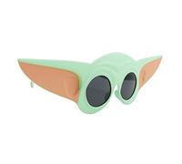 Sun-Staches Star Wars Mandalorian - Gafas de sol oficiales Grogu, accesorio para disfraz de niño, lentes UV400, máscara verde Baby Yoda talla única
