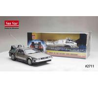 SUN STAR BACK TO THE FUTURE DELOREAN 1/18 SCALE DIECAST