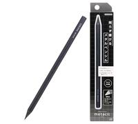 SUN-STAR Metacil Everlasting S4482646 - Lápiz de metal sin tinta e infinito, mina negra 2H, gris metálico, S4482646 (con holograma auténtico)