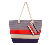 SUN&SURF Bolso estampado de playa con monedero. Coral Variante única