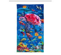 SUN&SURF Toalla de playa estampada 100% algodón. Multicolor Variante única