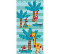 SUN & SURF Toalla de Playa Microfibra Infantil 70x140 Muy Suave, con Gran Capacidad de Secado y Diseño Divertido.
