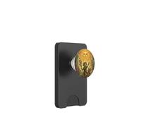 Sun Tarot Card Fantasy Imp and Goat PopSockets PopWallet para MagSafe