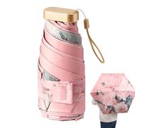 Sun - Umbrella UV Protection, Sun Umbrella UV Protection Travel Size, Lightweight Portable Parasol, Outdoor Sun And Rain Umbrellas, Folding Travel Umbrella, Waterproof Travel Umbrellas for Sun & Rain,
