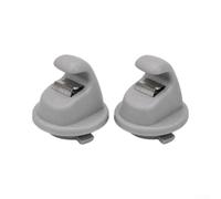 Sun Visor Clip 5G0857561 for para golf Mk7 para tiguan 2PCS Sun(Gray) | Fits para golf Mk7, para tiguan Mk2; prevents visor drooping on bumpy roads; includes 2 clips