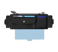 Sun Visor Extender, Mirror Card Slot Attachment, Plegable Anti-Glare Driving Device with Sturdy Build, Premium Quality Safety Aid, Reliable Accessory for Daily Vehicle Truck SUV Car Road Travel