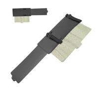 Sun Visor Extender, Reduce Glare Driving, Polarized Shade Panel for Windshield, Tinted Acrylic Lens Model SVE-01, Clip On Visor with Side Sunshade, Automotive Accessory for Clear Vision Day and Night