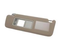 Sun Visor Sombra para Tierra J12 Prado 2002 2008 Modelos 2009 Compatibles con el Conductor y el Lado del Pasajero Izquierda Beige Gris a la Derecha(Beige Left)
