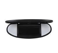 Sun Visor Vanity Mirror Cover Vision Clear Vision Fácil instalación para R55 R56 R57 R58 R59 R60 R61 2007 a 2014 Hecho de Vidrio ABS (Negro)