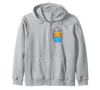 Sun & Waves - La Playa lo arregla Todo Sudadera con Capucha