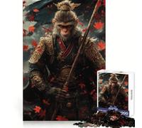 Sun Wukong - El Rey Mono Guerrero Rompecabezas de 1000 Piezas para Adultos y Adolescentes Ayuda a Mejorar la Memoria y relaja la Mente Diseño y Montaje 50x75cm