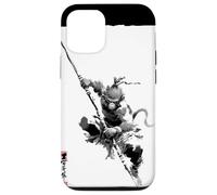 Sun Wukong El Rey Mono Mitología China Arte Vintage Carcasa para iPhone 12/12 Pro
