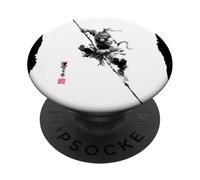Sun Wukong El Rey Mono Mitología China Arte Vintage PopSockets PopGrip Adhesivo