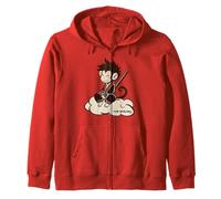 Sun Wukong surfeando en una nube Rey Mono Leyenda china Sudadera con Capucha