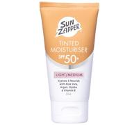 Sun Zapper Crema hidratante tintada SPF 50+ ligera/media BB Cream contiene aloe vera y vitamina E
