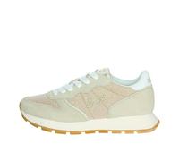 SUN68 ALLY Glitter Textile, Oxford Plano Mujer, Oro, 39 EU
