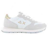 SUN68 Ally Gold Plata - Mujer Sneakers Blancos Z35202-01 Calzado Fashion Nuevo
