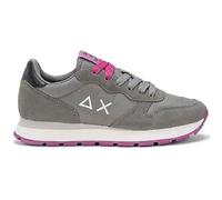 SUN68 Z44201 Zapatillas Con Cordones Tela/Ante Mujer, Gris rosa., 37 EU