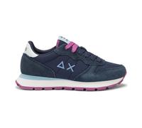 Sun68 - Azul Marino Casual Sneaker Sólido Tela y Cuero Mujer - Shoes - Mujer - Azul - 37 EU -