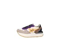 Sun68 Basse, Sneaker Mujer, Cremeweiß, 38 EU